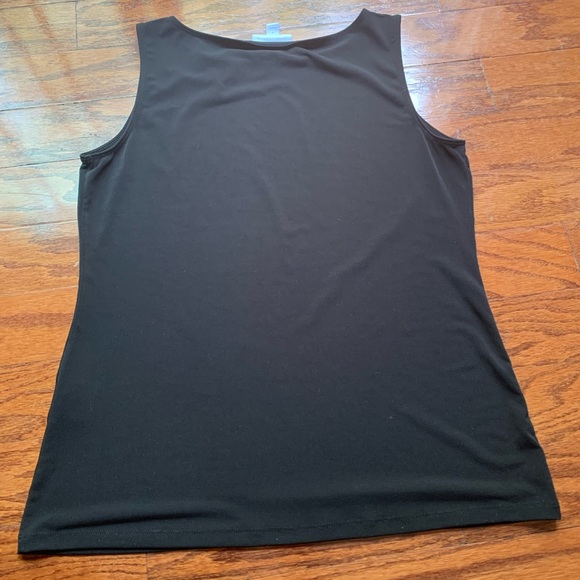 Charter Club Black Sleeveless Top Size S - Picture 2 of 3